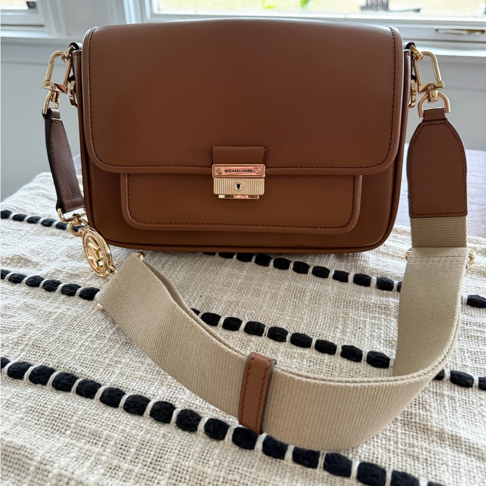Michael Kors Cognac Bradshaw Bag